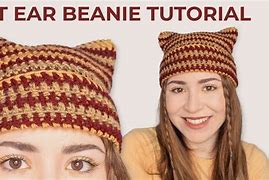 Image result for cats ears beanies