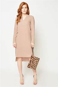 Image result for long sleeve tunic dress