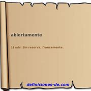 Image result for abiertamwnte