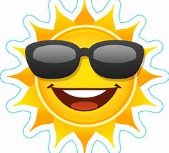 Image result for Sun with Sunglasses Clip Art Transparent