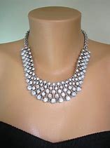 Image result for Rhinestone Statement Necklace