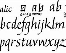 Image result for Italic Calligraphy