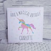 Image result for Rainbow Unicorn Birthday Card