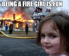 Image result for Fire Meme Girl PFP