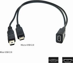 Image result for Mini Micro USB Cable