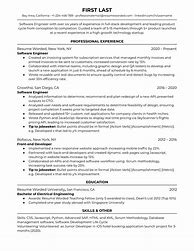 Image result for Firmware Engineer Resume