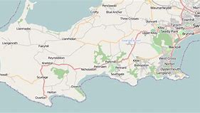 Image result for Gower Peninsula Wales Map