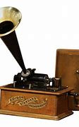 Image result for Edison Cylinder Record Player