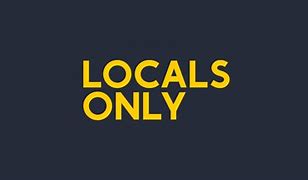 Image result for Locals Only Font