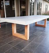 Image result for Concrete Table Top DIY