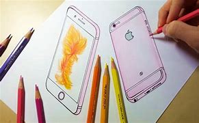 Image result for Drawing of iPhone 6s