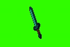 Image result for Minecraft Sword Greenscreen