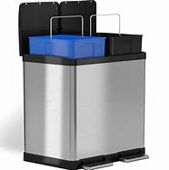 Image result for Metal Recycle Bin