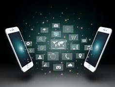 Image result for Computer and Cell Phone On Communication Apps
