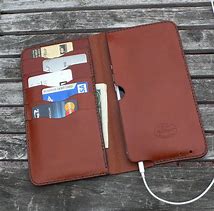 Image result for Leather iPhone 6 Plus Wallet