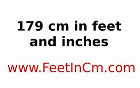 Image result for 179 Cm in Feet
