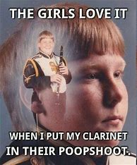 Image result for Clarinet Kid Meme