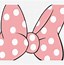 Image result for Minnie Mouse Head Pink Bow SVG