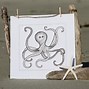 Image result for Octopus Images Black and White