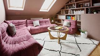 Image result for Big Screen TV Old Couch Atick Bedroom