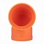 Image result for PVC Elbow 160 X 90 Orange