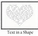 Image result for Shape Nfor Text