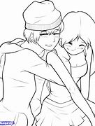 Image result for Anime Boy and Girl Sketches