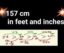 Image result for 157 Cm to Feet and Inches