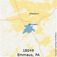 Image result for Emmaus PA Map