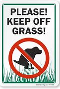Image result for Please Keep Off the Mulch Sign