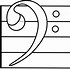 Image result for Bass Clef Clip Art Free