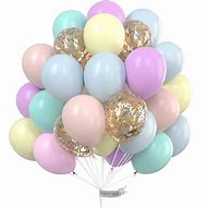 Image result for Pastel Birthday Balloons