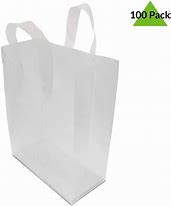 Image result for Clear Plastic Bags with Handles