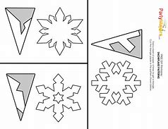 Image result for Small Snowflake Template