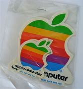 Image result for Colorful Apple Logo Stickers
