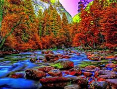 Image result for Beautiful Mountain River Scenery