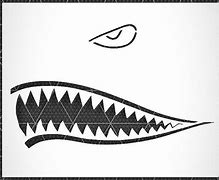 Image result for BAPE Shark Teeth Stencil
