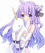 Image result for Anime Girl Hugging Unicorn