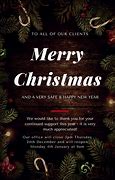 Image result for Merry Christmas Business Message