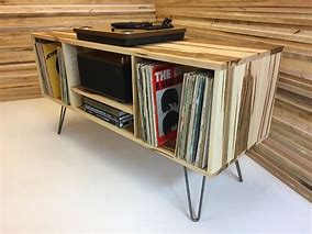 Image result for Modern Turntable Console