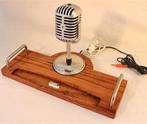 Image result for Retro Microphone with Stand