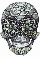Image result for Trippy Skull Tattoo
