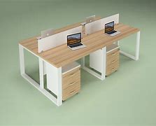 Image result for 4 Person Desk System