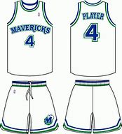Image result for Dallas Mavericks White Uniform