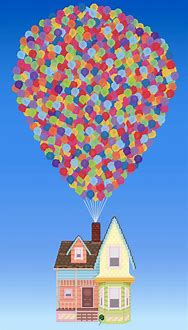 Image result for Up Balloon House Drawing