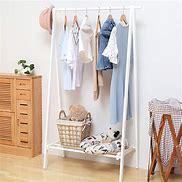 Image result for Wooden Hanging Rail