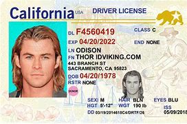 Image result for California ID Card Template