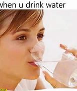 Image result for Drink Hot Water Meme