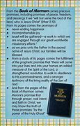 Image result for Promise for Starting a Serious Study of the Book of Mormon