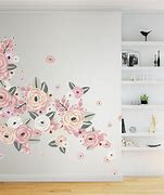 Image result for Green Flower Wall Decal